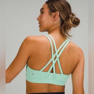SOLD‼️Lululemon Energy Bra in Wild Mint- Size 6